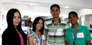 Benedicto, Nonato, Bokingo and Abrico during the Seminar