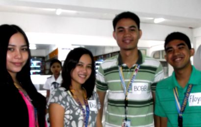 Benedicto, Nonato, Bokingo and Abrico during the Seminar